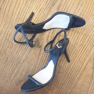 Michael Kors strappy blue heels size 6 1/2M